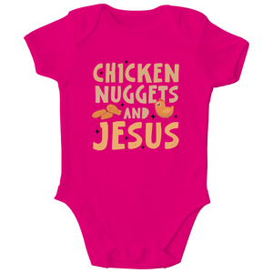 Kinder Bio Body chicken nuggets and jesus