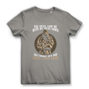 Damen Bio T-Shirt until i said amen