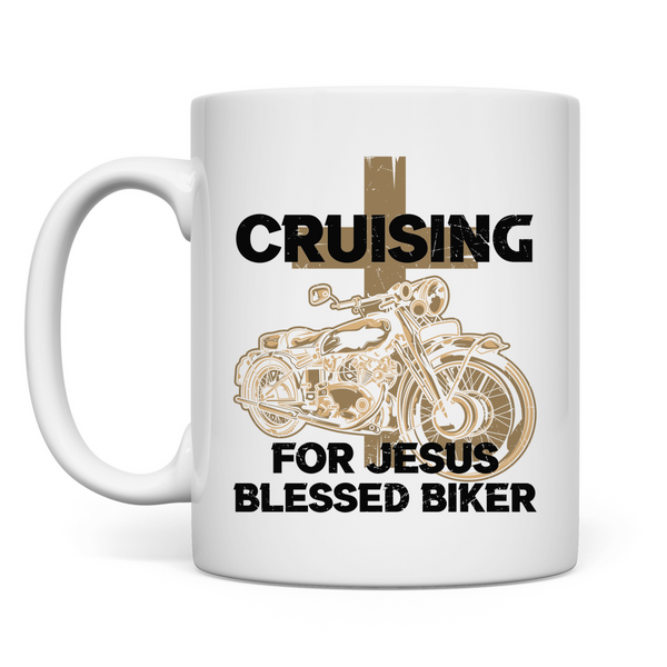 Tasse cruising for jesus blessed biker