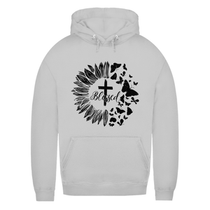 Damen Hoodie blessed