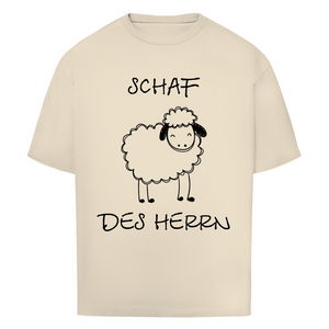 Oversize T-Shirt schaf des herrn