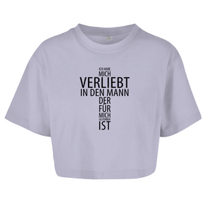 Damen Oversize Crop Top der für mich gestorben ist
