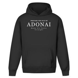 Oversize Hoodie Ohne Kordel adonai