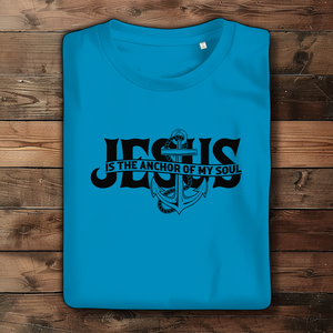 Damen Bio T-Shirt jesus the anchor of my soul