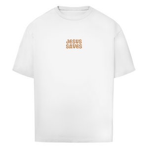 Oversize T-Shirt jesus saves john 3:16-17