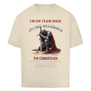 Oversize T-Shirt i am christian