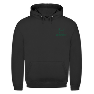 Herren Hoodie run with endurance hebrews 12:1