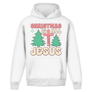 Oversize Hoodie Ohne Kordel christmas is all about jesus