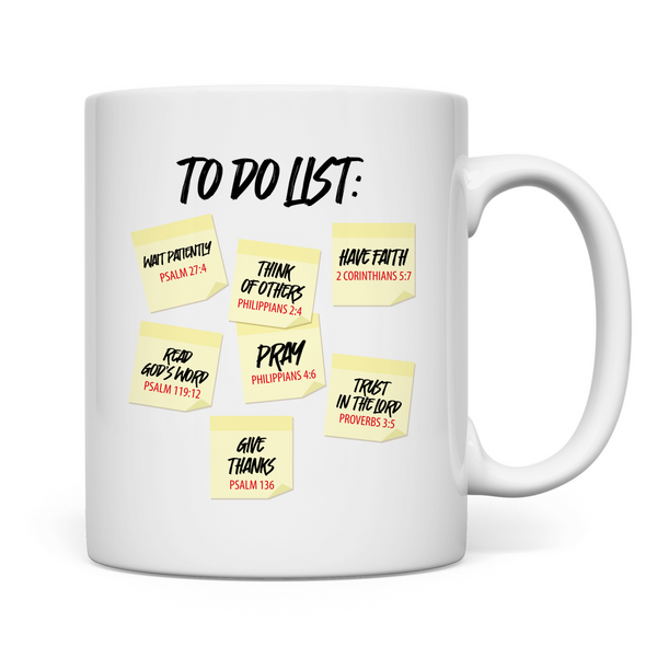 Tasse to do list psalmen