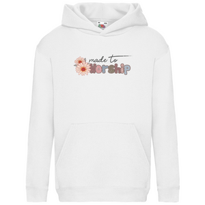 Kinder Hoodie made to worship