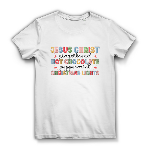 Damen  Bio T-Shirt jesus christ gingerbread