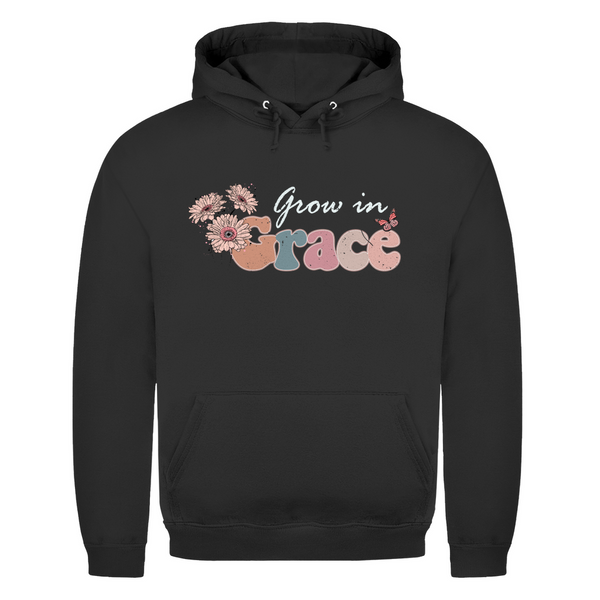 Herren Hoodie grow in grace