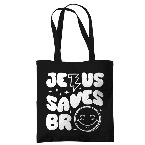 Tragetasche jesus saves bro