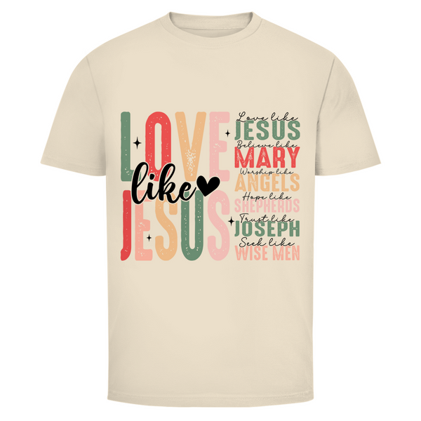 Herren T-Shirt love like jesus