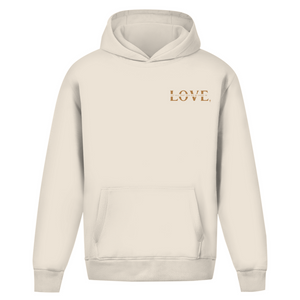 Oversize Hoodie Ohne Kordel let all that you do be done in love