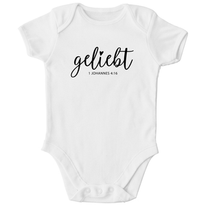 Kinder Bio Body geliebt 1 johannes 4:16