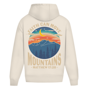 Oversize Hoodie Ohne Kordel faith can move mountains matthew 17:20