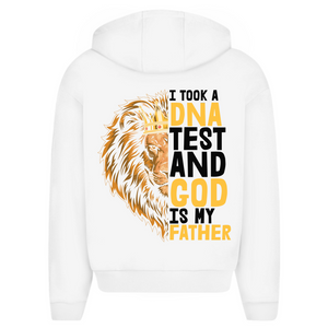 Oversize Zipper Hoodie god is my father