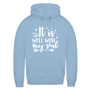 Damen Hoodie it is well with my soul