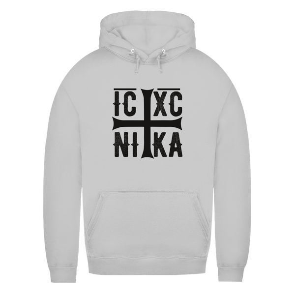 Damen Hoodie ICXC NIKA orthodox griechisch