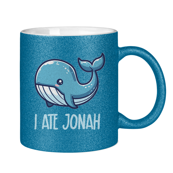 Glitzertasse i ate jonah wal