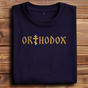 Oversize T-Shirt orthodox kreuz