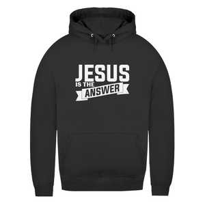 Damen Hoodie jesus is the answer