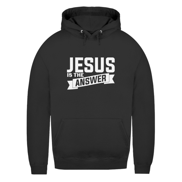 Damen Hoodie jesus is the answer