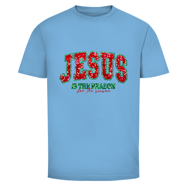 Herren T-Shirt jesus is the reason for the season