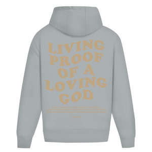 Oversize Hoodie Ohne Kordel a loving god 1 john 4:9-10