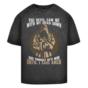 Oversize Washed T-Shirt until i said amen