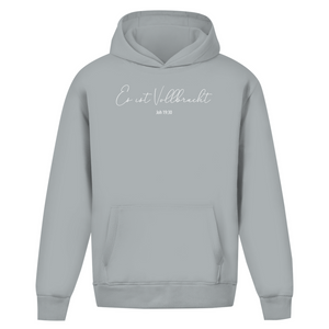 Oversize Hoodie Ohne Kordel es ist vollbracht joh 19:30