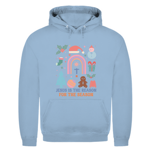 Herren Hoodie jesus is the reason for the season