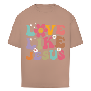 Oversize T-Shirt love like jesus retro