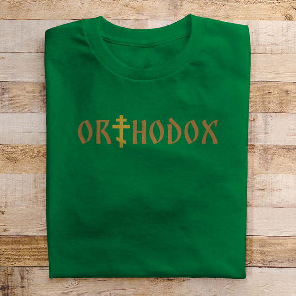 Herren T-Shirt orthodox kreuz