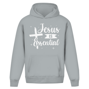 Oversize Hoodie Ohne Kordel jesus is essential