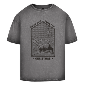 Oversize Washed T-Shirt christ to christmas