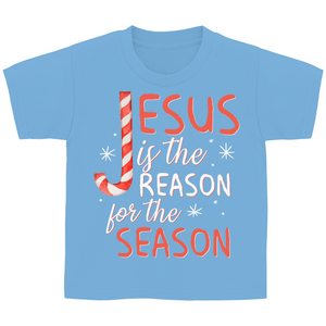Kinder T-Shirt jesus is the reason for the season