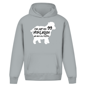 Oversize Hoodie Ohne Kordel er hat die 99 verlassen
