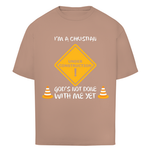 Oversize T-Shirt christian under construction