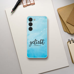 geliebt 1 johannes 4:16 Samsung-Hülle