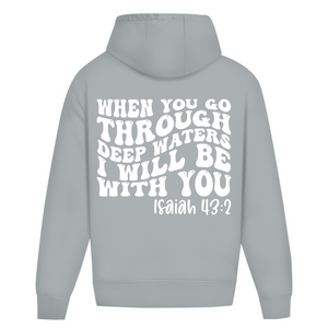 Oversize Hoodie Ohne Kordel then you god through deep waters