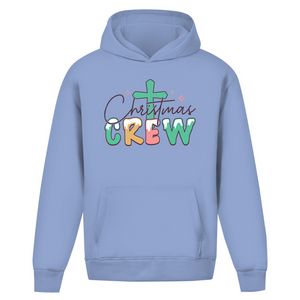 Oversize Hoodie Ohne Kordel christmas crew