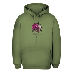 Unisex Oversize Hoodie jesus blumen