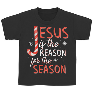 Kinder T-Shirt jesus is the reason for the season