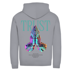 Zipper Hoodie trust in the lord proverbs 3:5-6