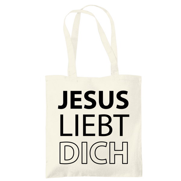 Tragetasche jesus liebt dich