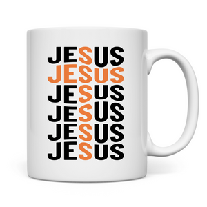 Tasse jesus schriftzug