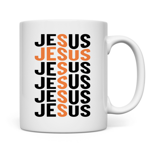 Tasse jesus schriftzug