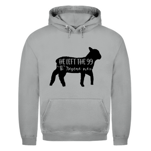 Herren Hoodie he left the 99